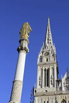 Eastern European Cathedrals Drucke: Zagreb cathedral