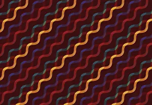 Filling The Format Images Drucke: Zig zag lines banner templates set