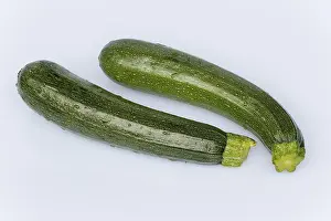 Raw Vegetable Nutrition Drucke: Zucchini