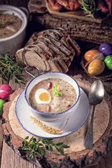 Eastern European Soup Drucke: Zurek