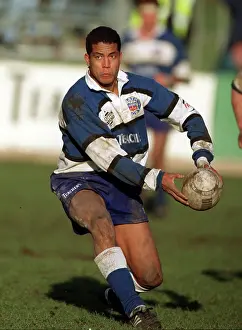 Old School Rugby Pictures Drucke: Bath v Leicester