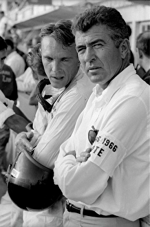 Classic Car Racing Photos Drucke: Le Mans 1966