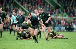 Mark Leech Photographer Work Drucke: Northampton v Wasps