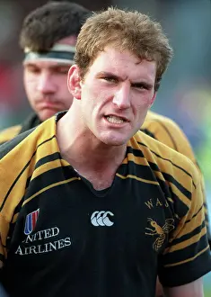 Old School Rugby Photographs Drucke: Wasps v Gloucester