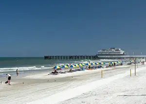 United States Coastal Landscapes Drucke: Daytona Beach