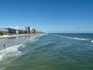 North America Coastal Landscapes Drucke: Daytona Beach