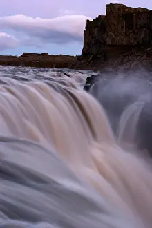 National Park Waterfalls Drucke: Dettifoss