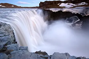 National Park Waterfalls Drucke: Dettifoss