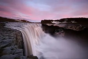 Europe Waterfalls Drucke: Dettifoss