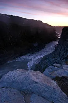 National Park Waterfalls Drucke: Dettifoss