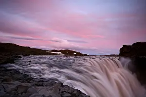 National Park Waterfalls Drucke: Dettifoss