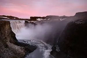 National Park Landscapes Drucke: Dettifoss