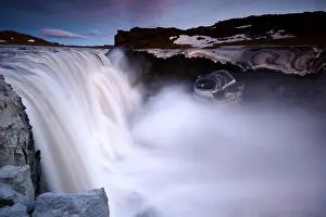 National Park Waterfalls Drucke: Dettifoss