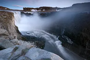 National Park Waterfalls Drucke: Dettifoss