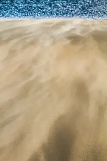 Bilder Datiert 21. Januar 2021: Sandender Düne