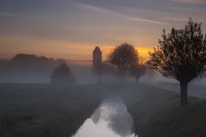 European Outdoor Scenery Drucke: Dutch landscape
