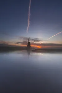Niederländische Windmühle