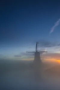 Dutch Countryside Landscape Photography Drucke: Dutch windmill