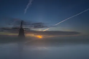 Niederländische Windmühle
