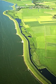 Dutch Coastal Scenery Drucke: Friesland