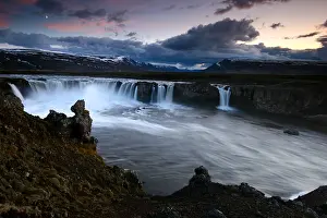 Icelandic Landscape Photos Drucke: Godafoss