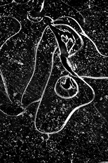 Ice Crystals Close Up Drucke: Ice crystals