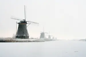 Bilder Datiert 4. März 2006: Kinderdijk