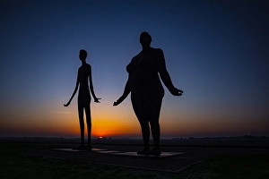 UNESCO World Heritage Site Art Drucke: Two ladies