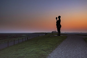 Wadden Sea Drucke: Two ladies