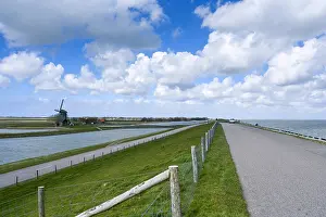 Netherlands Nature Reserve Drucke: Landscape at Texel