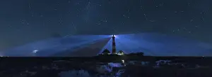Westerhever Lighthouse Drucke: Lighthouse Westerhever, Germany