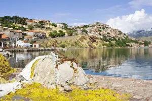 Greek Island Coast Drucke: Molivos, Molivos