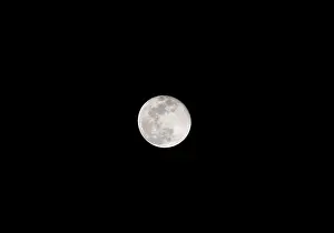 Gerahmter Druck : Mond in der Nacht Gerahmter Druck : Mond in der Nacht