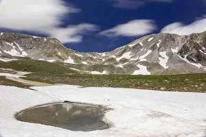 Italian Mountain Range Views Drucke: Mountain Landscape