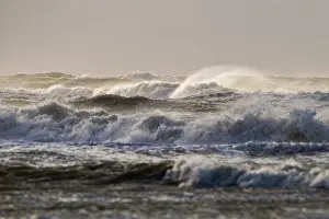 Coastal Landscape Images Drucke: North Sea waves
