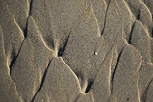 Bilder vom 9. Dezember 2018: Sandmuster