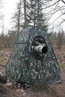 Wildlife Photography Equipment Drucke: schuiltent, hide