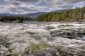 Norway River Landscape Drucke: Setesdal