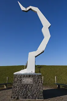 Statue auf Texel