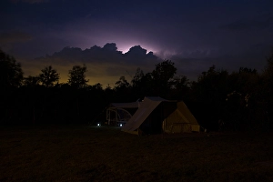 Stormy Night Sky Drucke: Storm and lightning