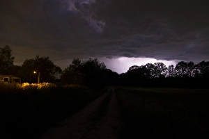 Stormy Weather Drucke: Storm and lightning