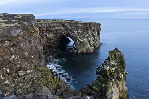 European Seabirds Habitat Drucke: Svörtuloft cliffs