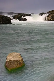 Europe River Views Drucke: Urridafoss