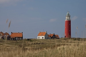 Lighthouse On Texel Island Drucke: Vuurtoren, Lighthouse