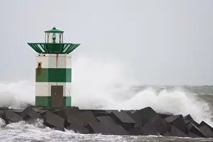 Lighthouse North Sea Drucke: Vuurtoren, Lighthouse