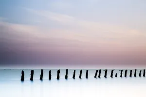 Low Tide Mudflats Europe Drucke: Waddensea