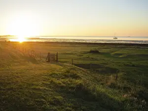 Wadden Sea Scenery Drucke: Waddenzee, Wadden Sea