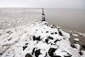 Bilder vom 23. Dezember 2009: Waddenzee im Winter