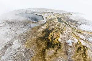 Yellowstone Hot Spring Drucke: Warmwaterbron, Hot Spring