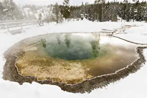 Yellowstone Hot Spring Drucke: Warmwaterbron, Hot Spring